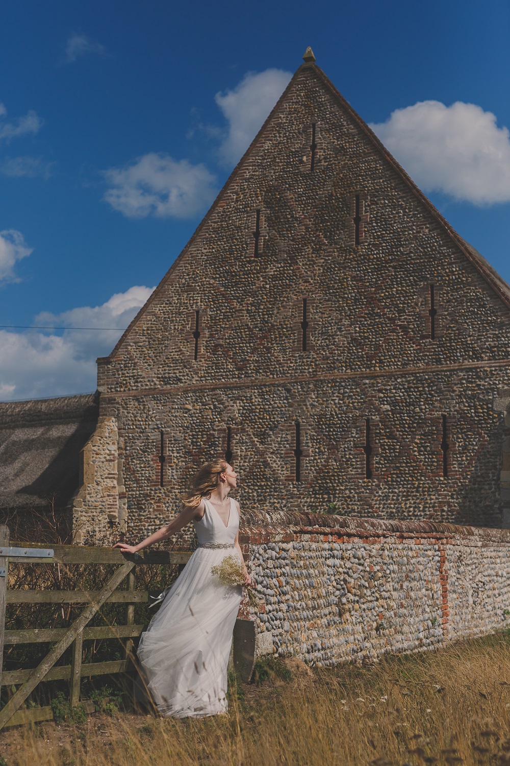 Waxham Barn Bride