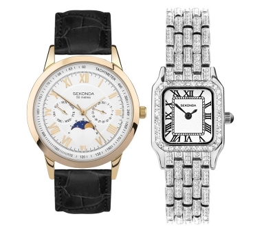 WIN A PAIR OF WATCHES WORTH £160