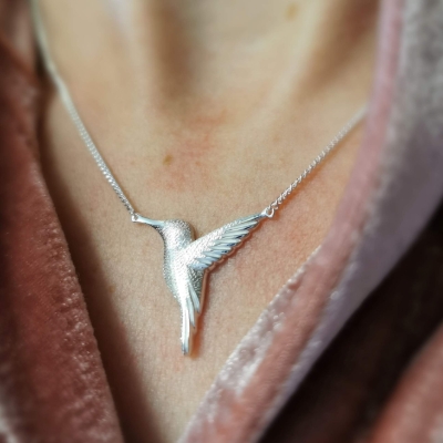 Win a Jana Reinhardt sustainably made Hummingbird Necklace