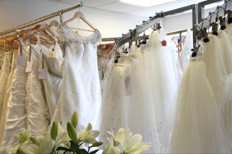 Sixpence bridal boutique sale