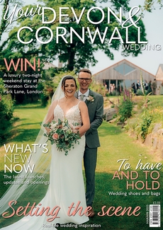 Cover of Your Devon & Cornwall Wedding, March/April 2025 issue