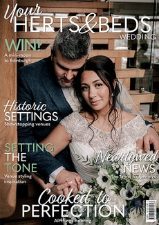 Cover of Your Herts & Beds Wedding, February/March 2025 issue