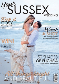 Cover of Your Sussex Wedding, December/January 2024/2025 issue