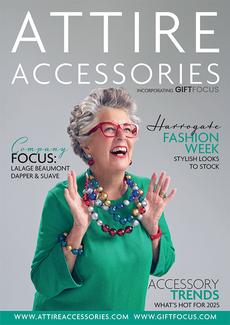 Cover of the November/December 2024 issue of Attire Accessories magazine