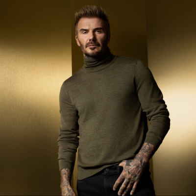 David Beckham is the face of the Boss Merino campaign