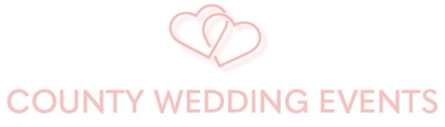 county wedding events logo in pink