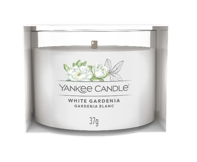 white mini candle