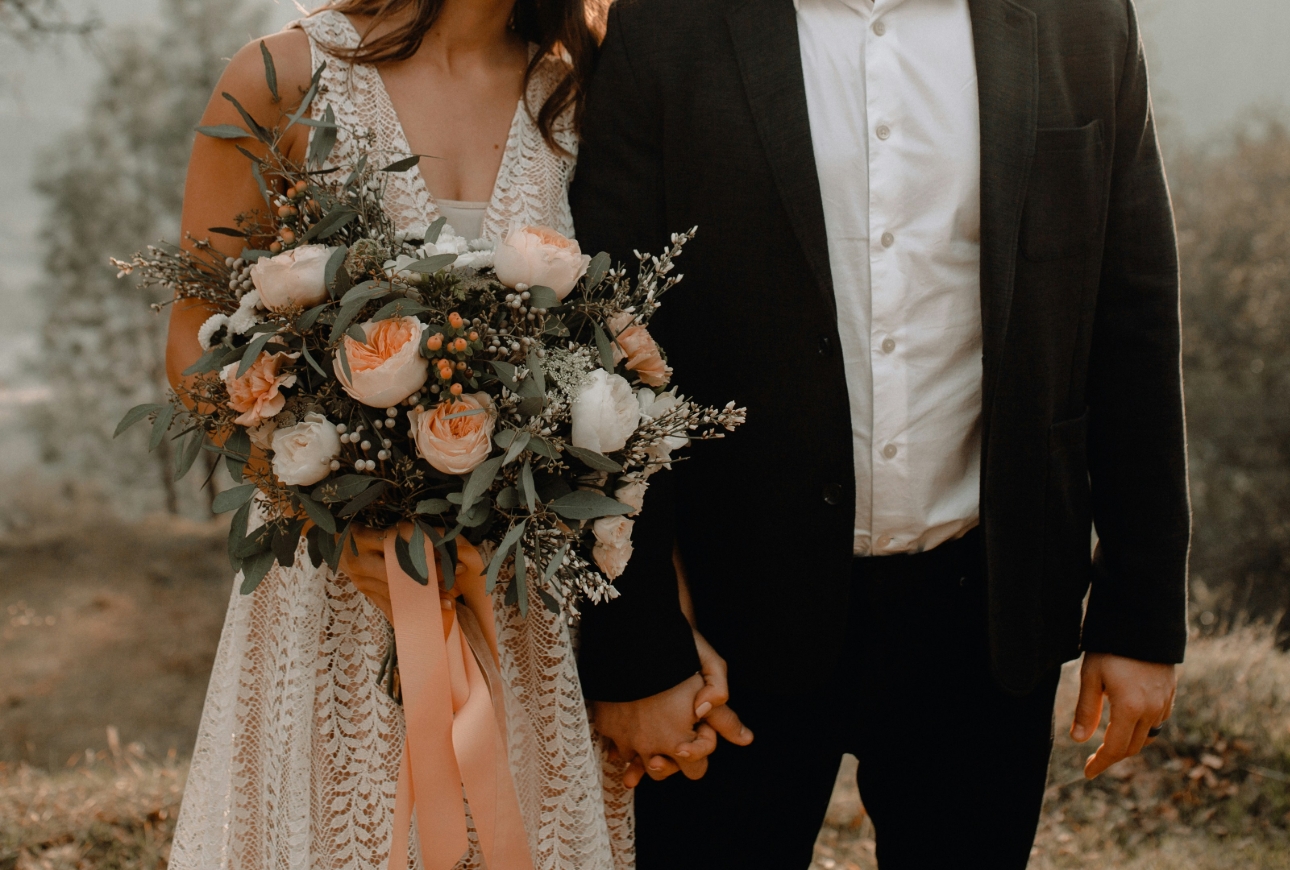 National Marriage Week couple holding hands