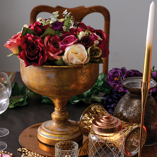 Country Baskets Centrepieces From County Wedding Magazines